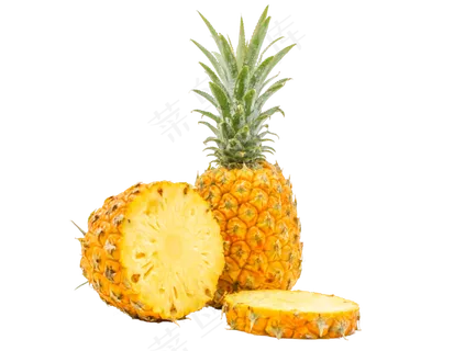 黄色菠萝水果