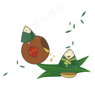 可爱端午粽子装饰