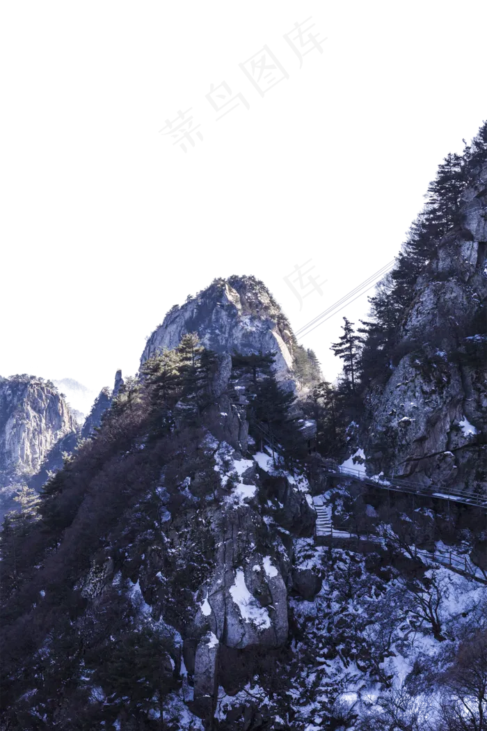 高耸入云陡峭的山峰(2000X3000(DPI:300))psd模版下载
