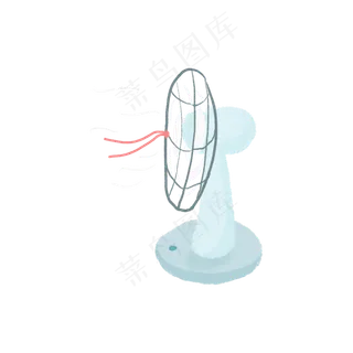 一台落地电风扇