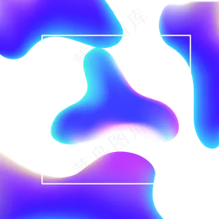 618彩色流体渐变618炫彩流