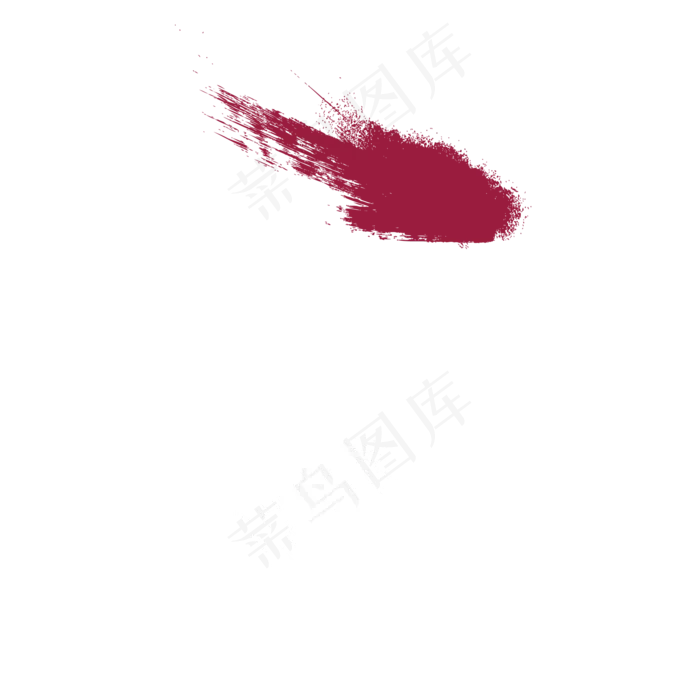 红白笔刷(2000*2000px 72 dpi )ai矢量模版下载
