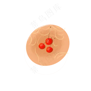 一盆好吃的水果