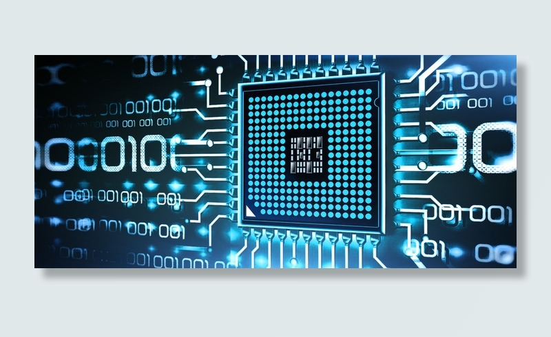 芯片科技智能Banner海报背景