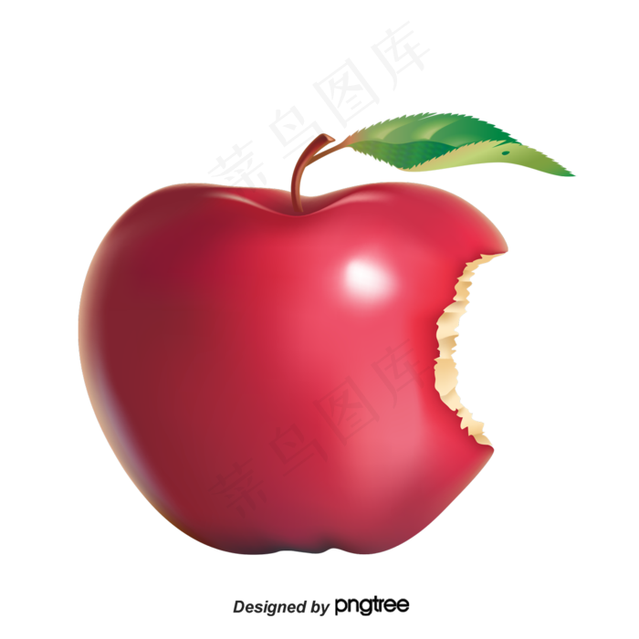 平安夜拟人苹果插画,免抠元素