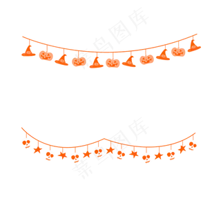 节日装饰彩旗组合