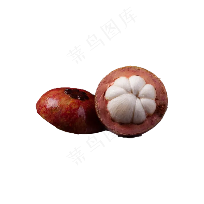 一个山竹实物拍摄免抠(2000X2000(DPI:300))psd模版下载