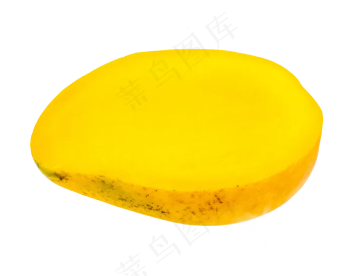 半个黄色芒果(2000X2000(DPI:300))