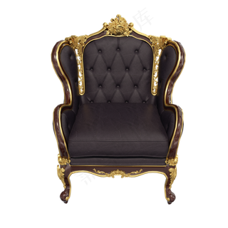 欧式家居欧式实木豪华座椅,免抠元素