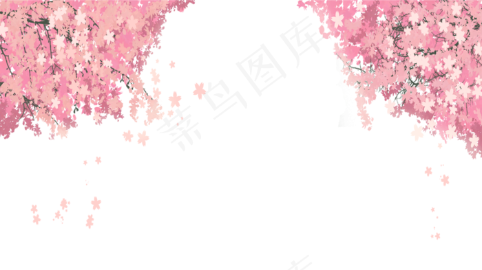 美丽的桃花(2016X1131(DPI:300))psd模版下载