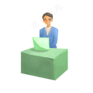 商业西装png素材