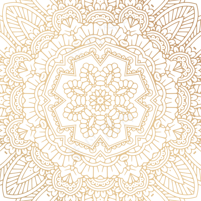 对称卡通风格装饰