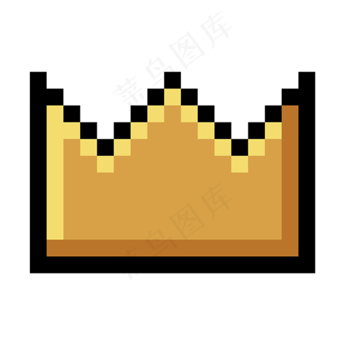 像素风格皇冠图标