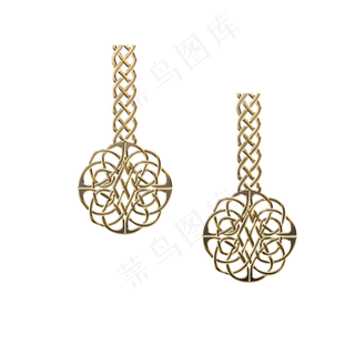 金属中国风花纹,免抠元素