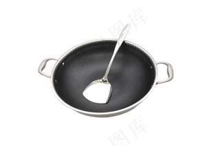 不锈钢炒锅,免抠元素