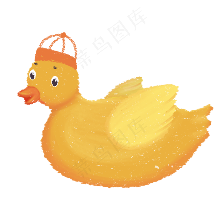 黄色的小鸭子玩具(2000X2000(DPI:300))psd模版下载