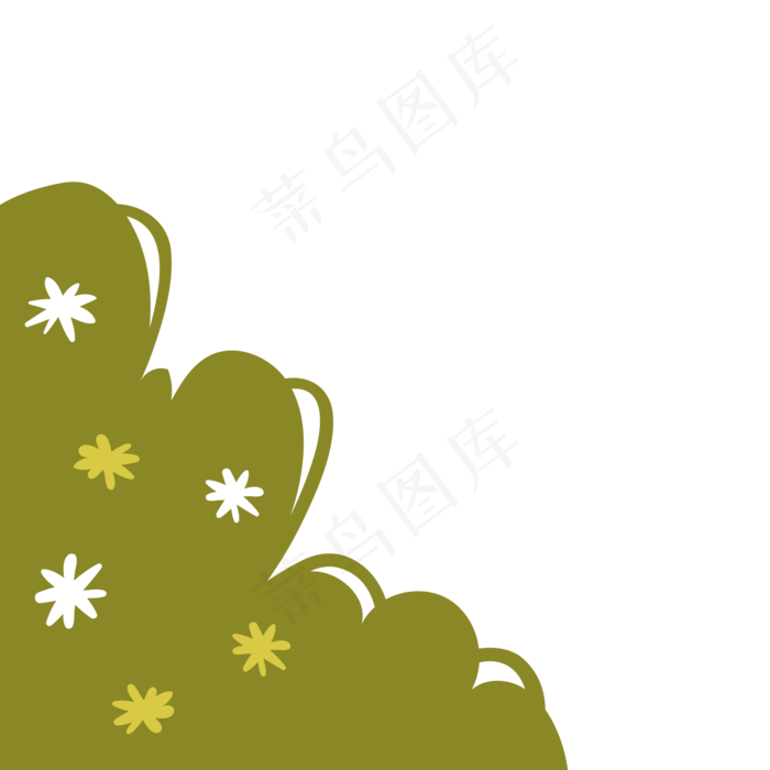 卡通植物(2000X2000(DPI:300))psd模版下载