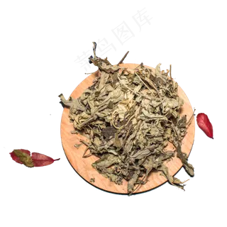 红色叶子和风干的植物免抠图