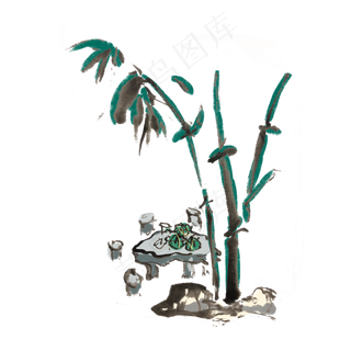 端午节生动粽子手绘