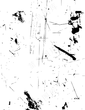 黑色墨迹