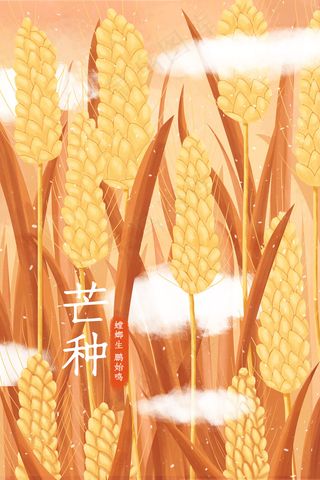 芒种二十四节气配图