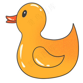 儿童节玩具小黄鸭卡通