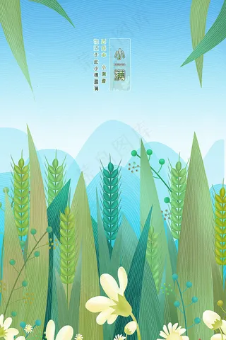 中国二十节气之一-小满