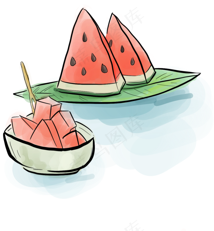 夏季解暑水果西瓜