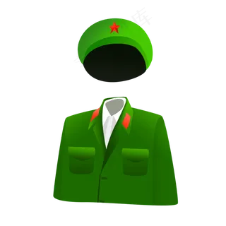 建军节军人服饰