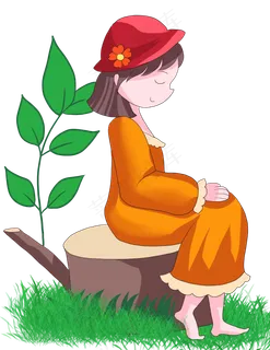 植树节绿意盎然劳动人物