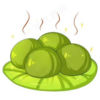 清明节美食青团