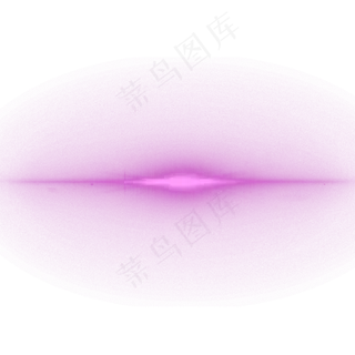 手绘创意紫色的光束,免抠元素