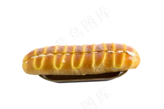 早餐餐点面包条形面包,免抠元素