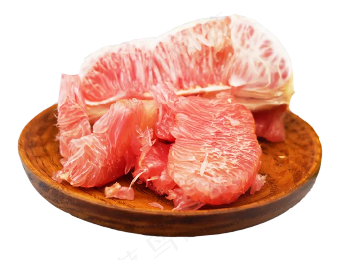 红心柚子果肉,免抠元素(4000*3000px 300 dpi )