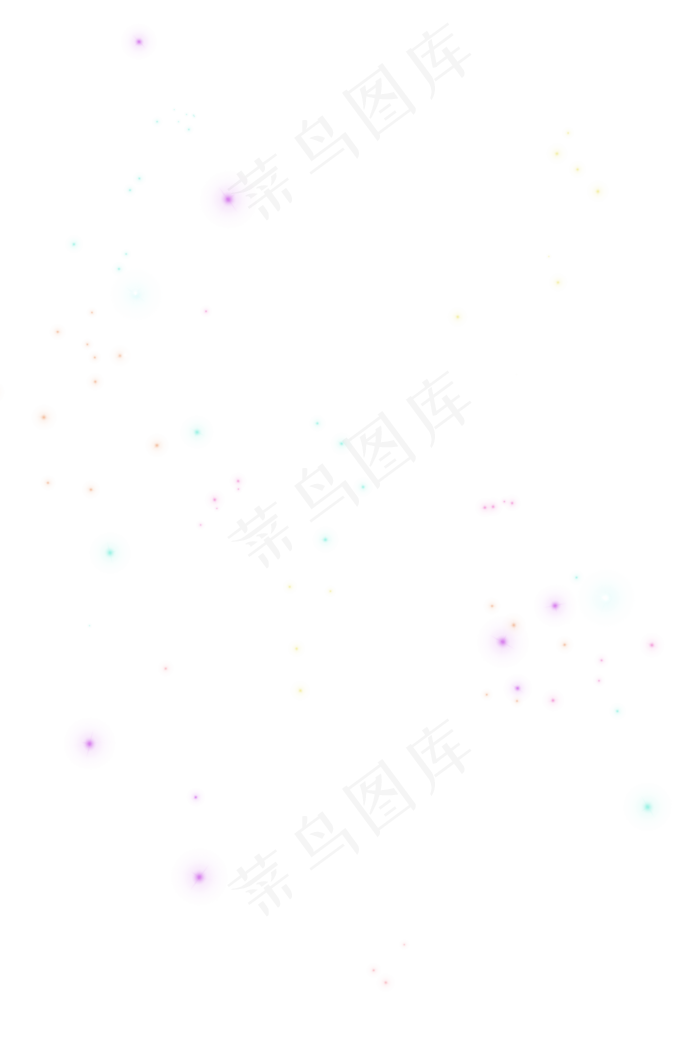 星空银河光斑光点,免抠元素(3545*5315px 300 dpi )psd模版下载