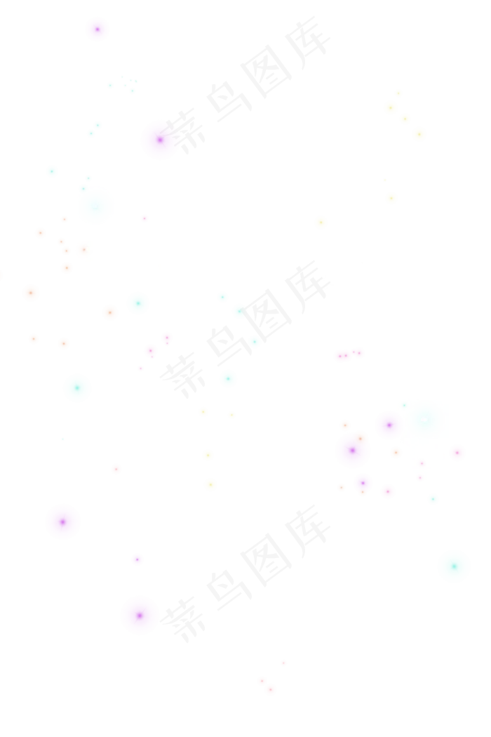 星空银河光斑光点,免抠元素(3545*5315px 300 dpi )psd模版下载