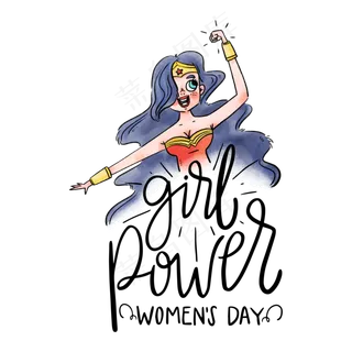 三八女王节矢量素材,免抠元素