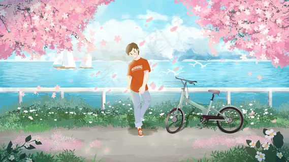 小长假樱花赏花场景 小长假樱花赏花场景