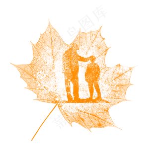 抚摸孩子头的父亲