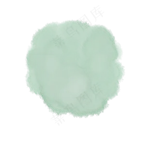 水彩淡绿色底纹