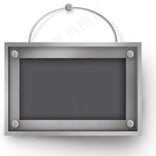 工业风金属照片框