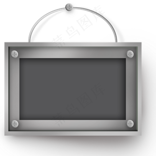 工业风金属照片框