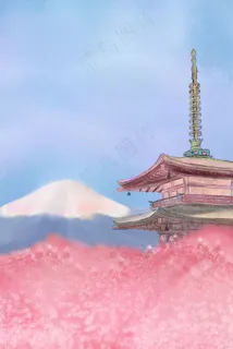 富士山美丽的风景 富士山美丽的风景