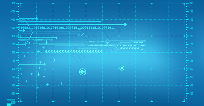 科技互联网数据背景