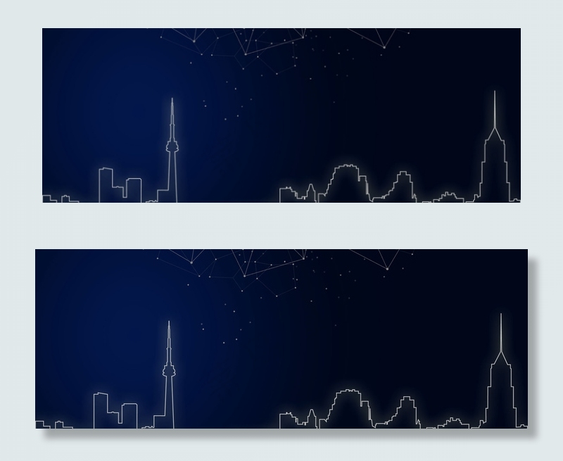 蓝色科技信息工作总结汇报PPT背景
