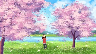 欢乐赏花这满山花香治愈系