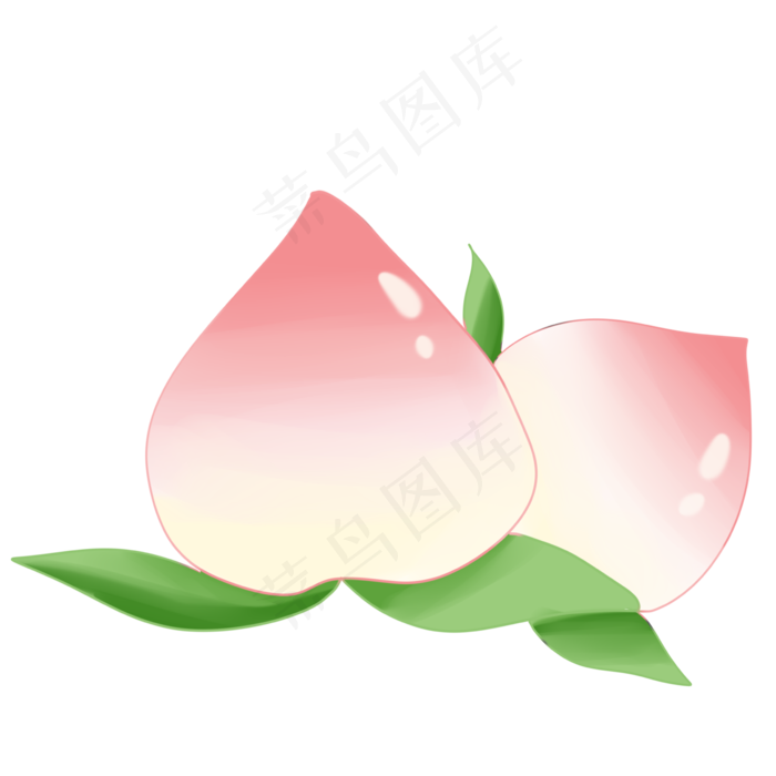 水果桃子水蜜桃