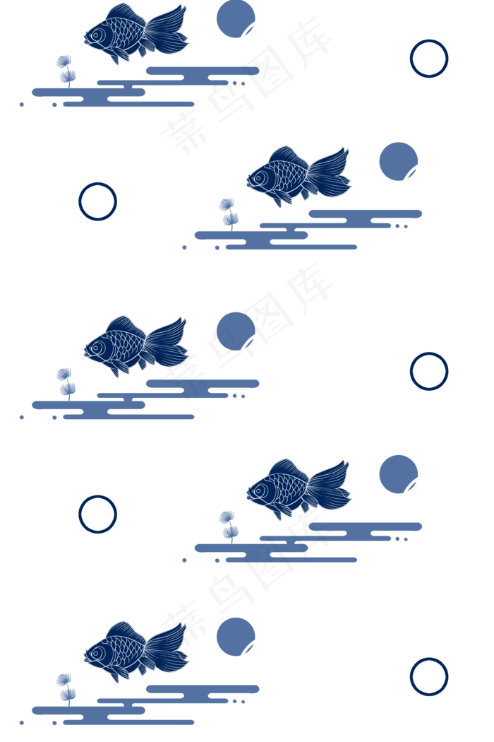 中国风冷色调底纹(3543X5315(DPI:299))psd模版下载