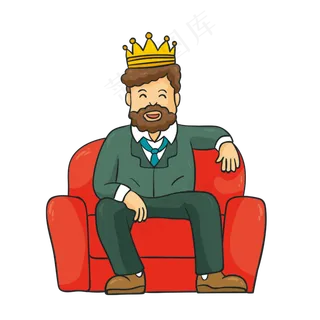 父亲节快乐矢量素材