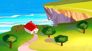 春季春天春游三月你好绿色植物海洋